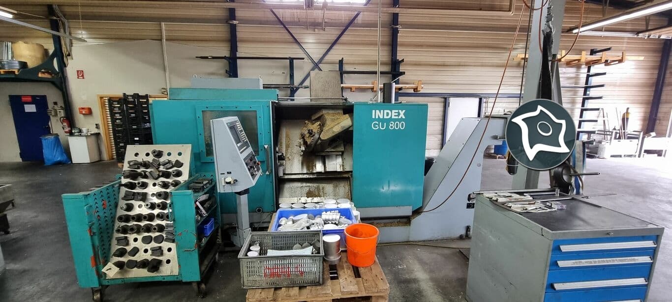 Токарный станок с ЧПУ INDEX GU 800-ID16007