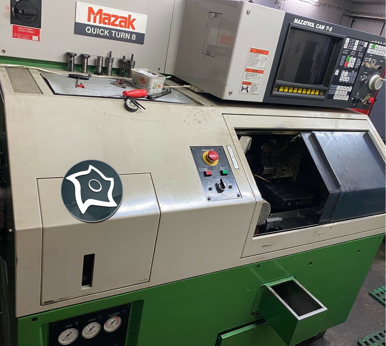 Токарный станок с ЧПУ Mazak QT 8 N-ID12380