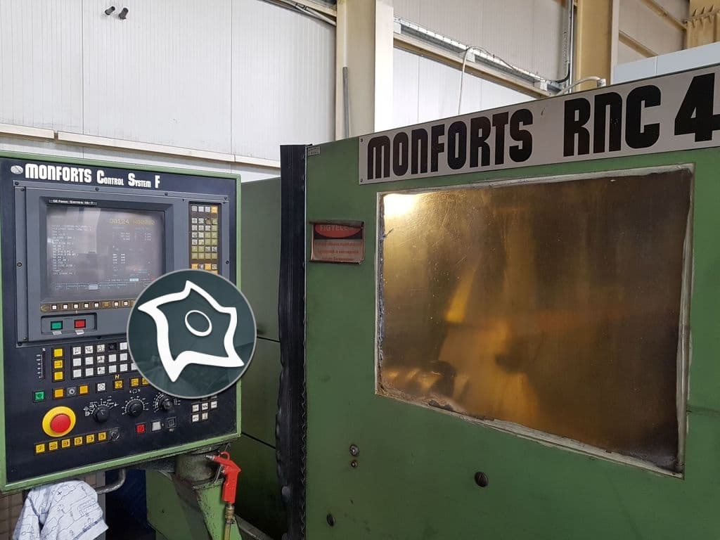 Токарный станок с ЧПУ MONFORTS RNC 4-ID14367