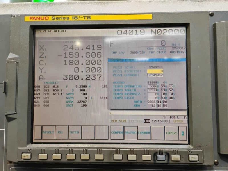 Токарный станок с ЧПУ Nakamura Tome WT 150-ID17794