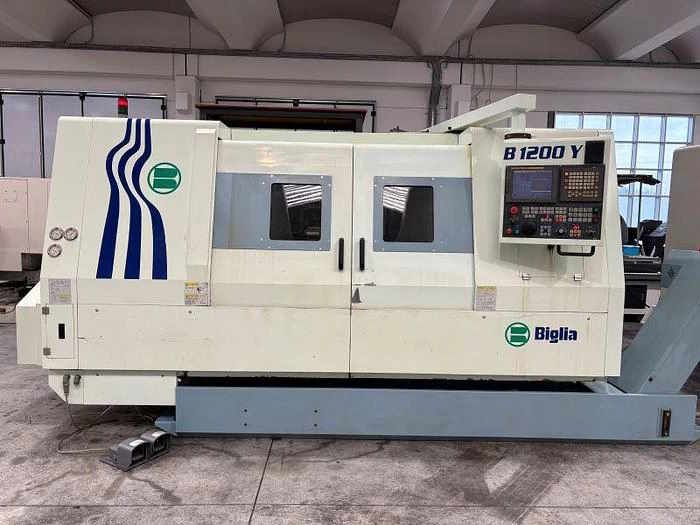 Токарный станок с ЧПУ с приводными инструментами Biglia B 1200 Y -ID17064