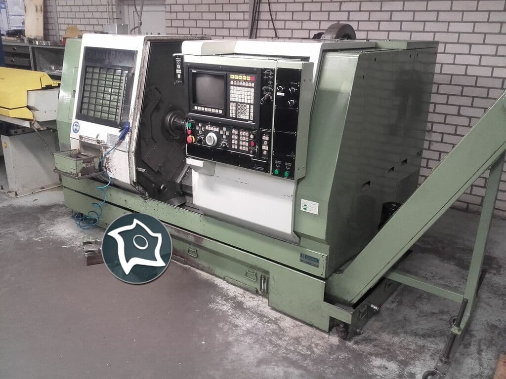 Токарный станок с ЧПУ с приводными инструментами Okuma LR-10M-ID14460