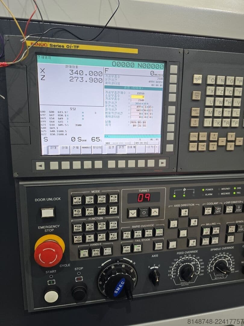 Токарний верстат з ЧПУ SMEC SL 2000-ID17990
