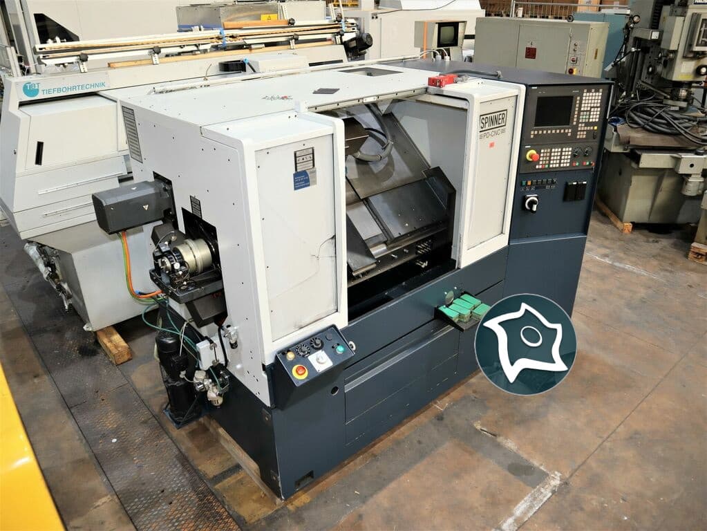 Токарный станок с ЧПУ Spinner PD CNC-ID16868