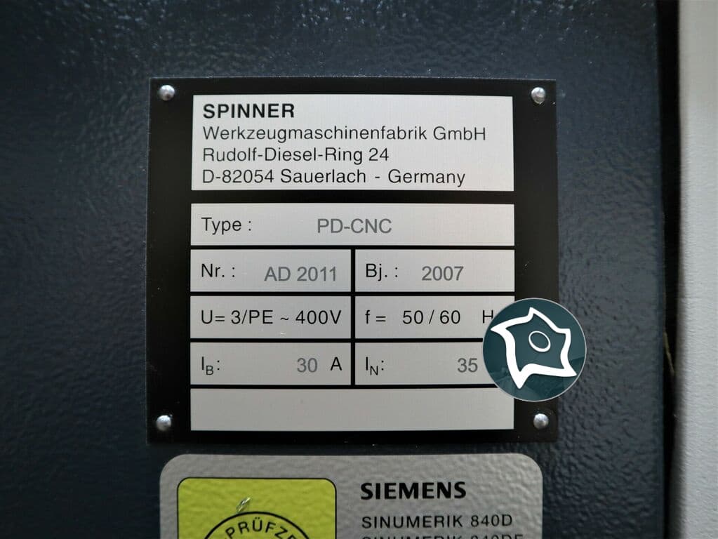 Токарный станок с ЧПУ Spinner PD CNC-ID16868