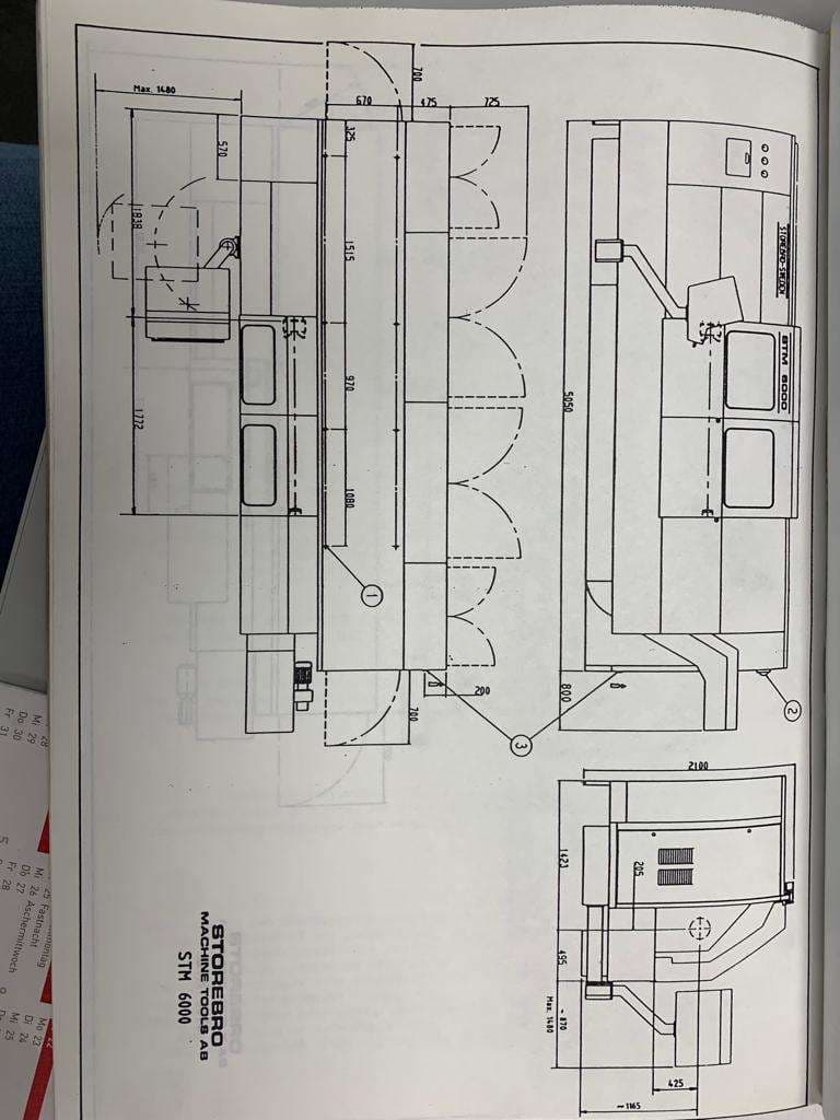 Токарный станок с ЧПУ Storebro STM 6000-1500-ID16743
