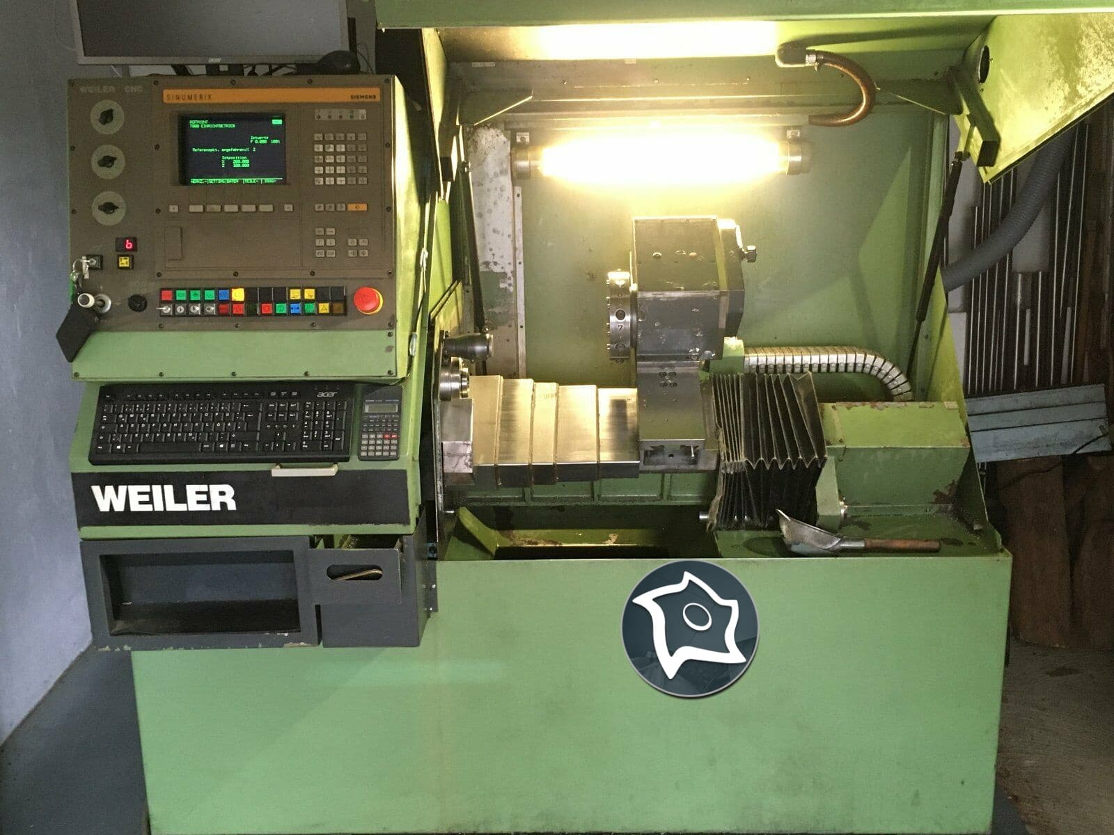 Токарный станок с ЧПУ Weiler UD 24 CNC-ID15687