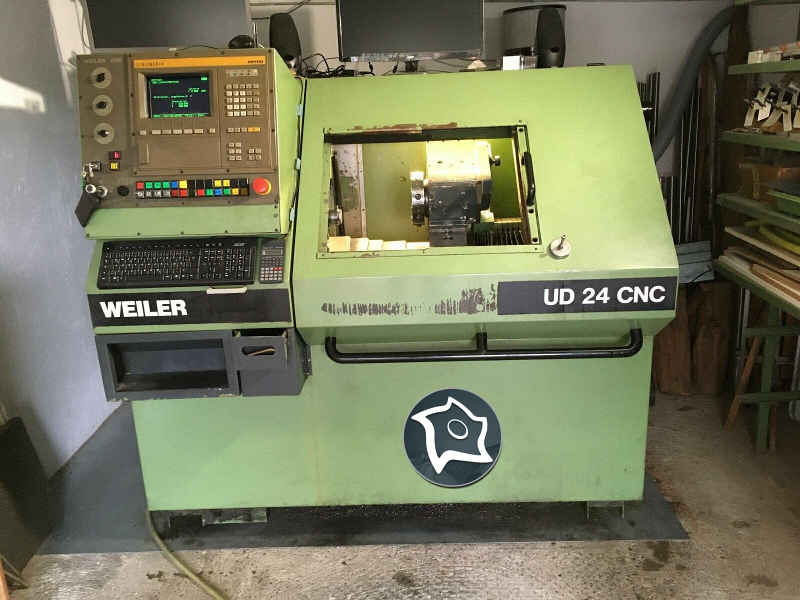 Токарный станок с ЧПУ Weiler UD 24 CNC-ID15687