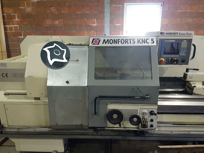 Токарный станок с циклическим управлением MONFORTS KNC 5/1500-ID12777