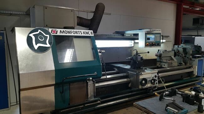 Токарный станок с циклическим управлением Monforts KNC 8 / 3000-ID12844