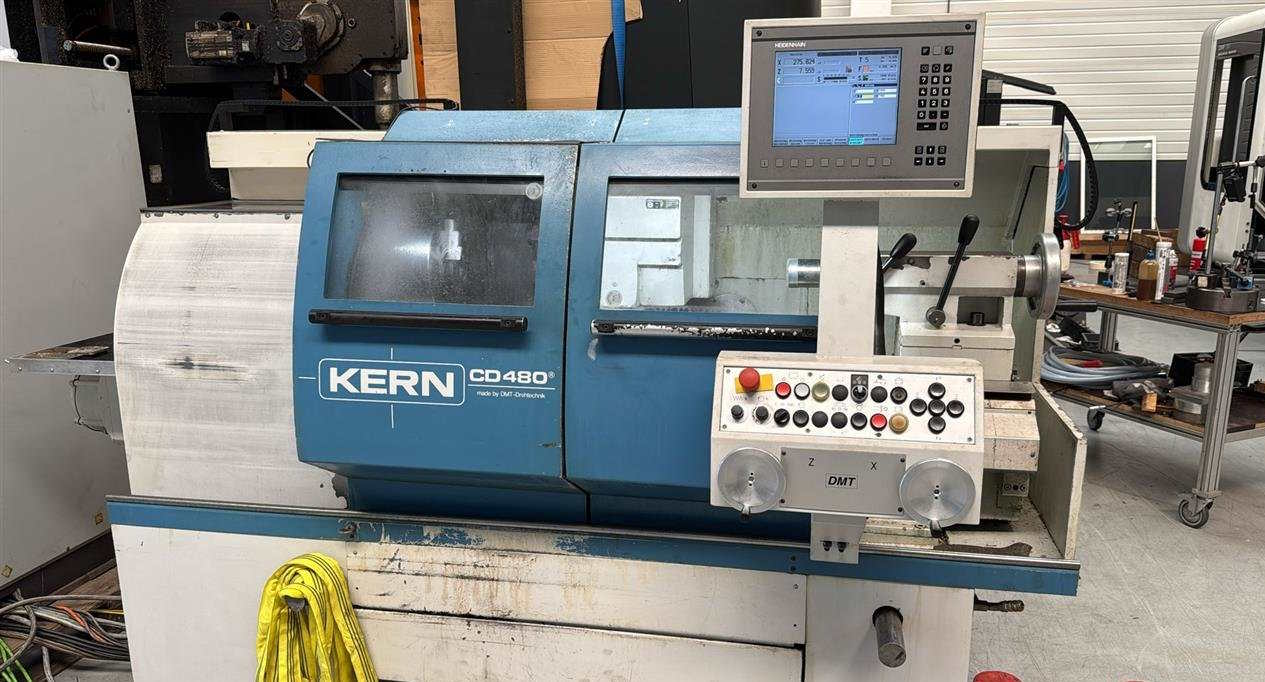 Токарный станок с цикловым управлением KERN-DMT CD 480-ID17449