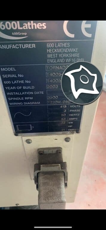 Токарный станок с осью С Tornado Colchester 220M-ID14512