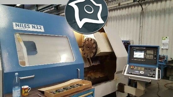 Токарный станок с приводным инструментом и ЧПУ NILES N 22-ID14122