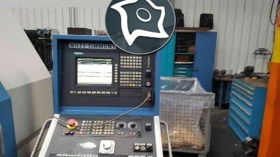 Токарный станок с приводным инструментом и ЧПУ NILES N 22-ID14122