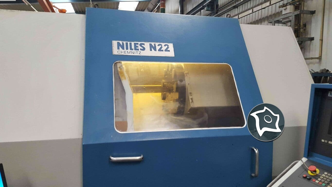 Токарный станок с приводным инструментом и ЧПУ NILES N 22-ID14122