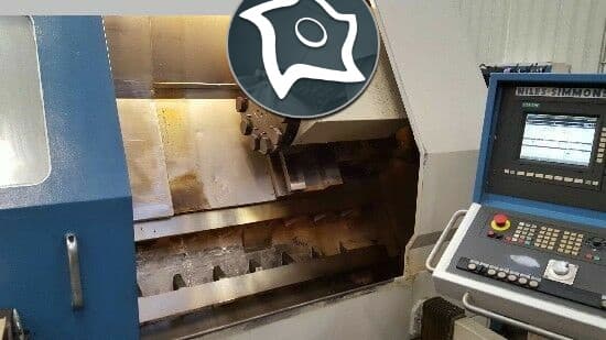 Токарный станок с приводным инструментом и ЧПУ NILES N 22-ID14122