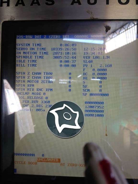 Токарный станок с задней бабкой HAAS SL-40-ID11837