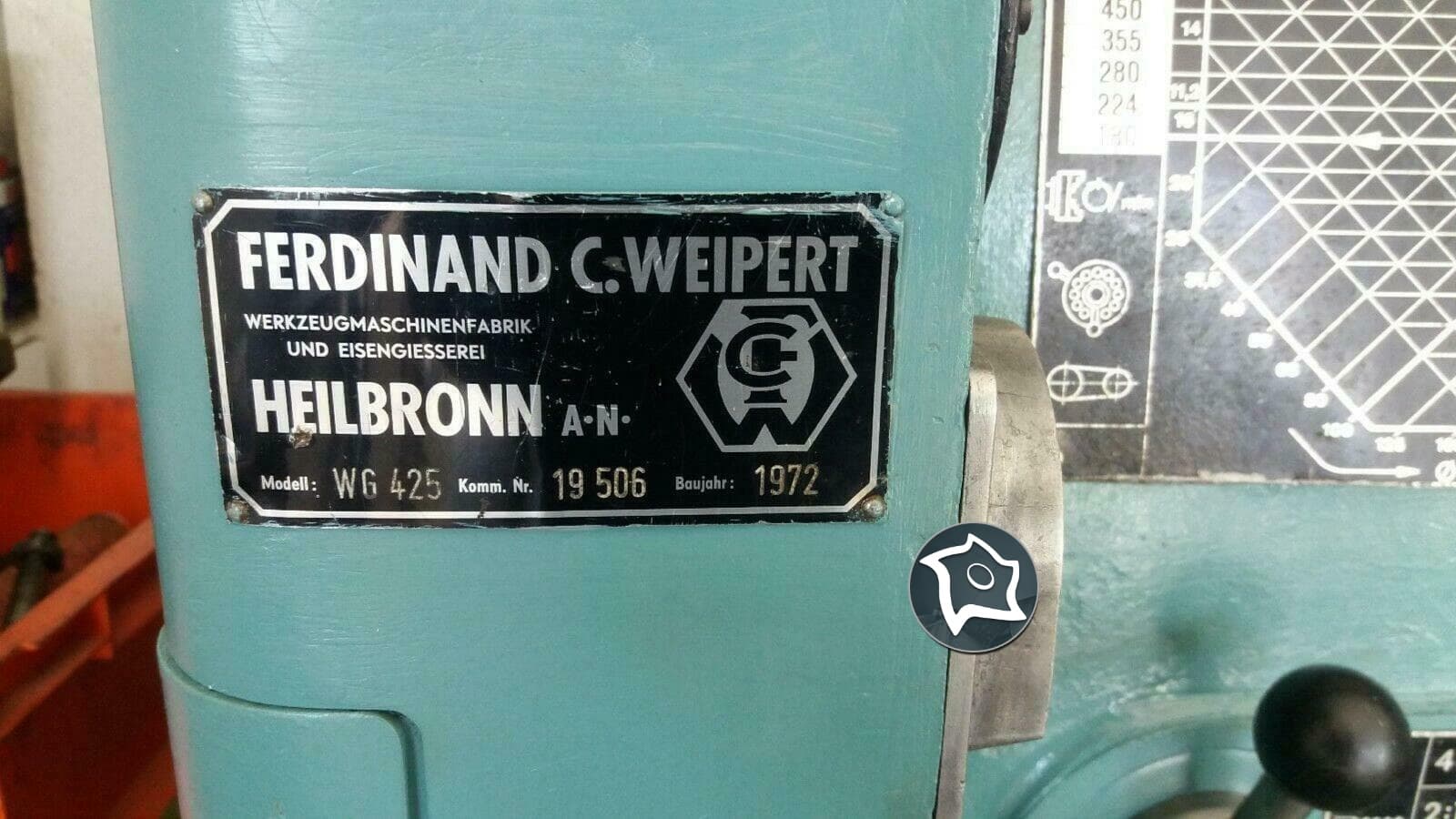 Токарный станок Weipert WG 425-ID15596