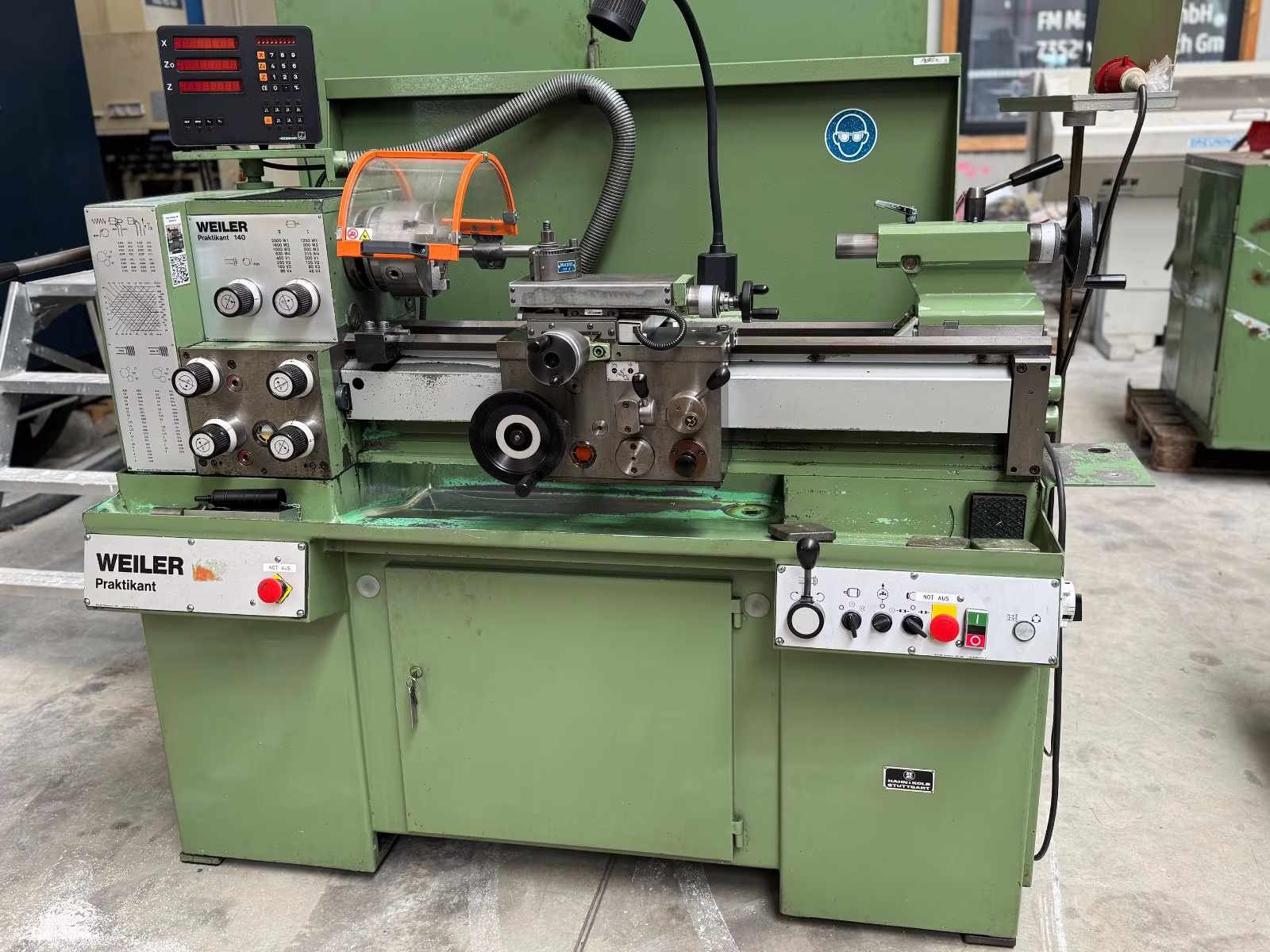 Традиционный токарный станок WEILER Praktikant 140 B-ID17289