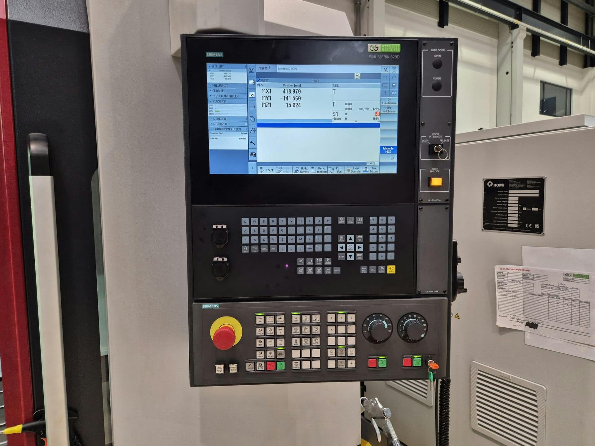 Трехосевой обрабатывающий центр SMEC MCV 4600-ID17497