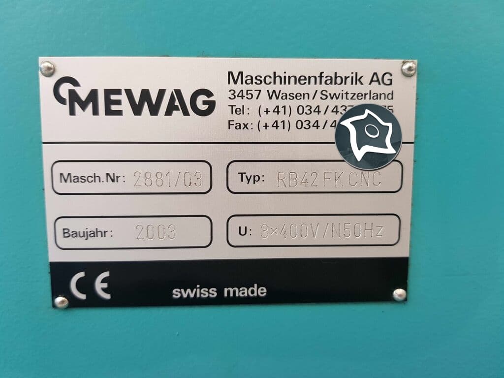 Трубогиб дорновый с ЧПУ MEWAG RB 42 FK CNC-ID16181