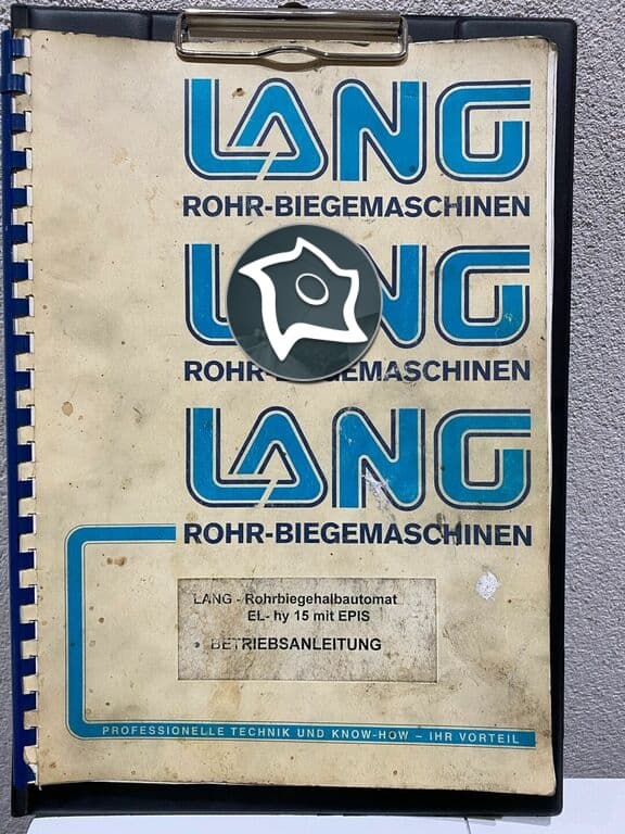 Трубогиб Lang EL-HY 15-ID14499