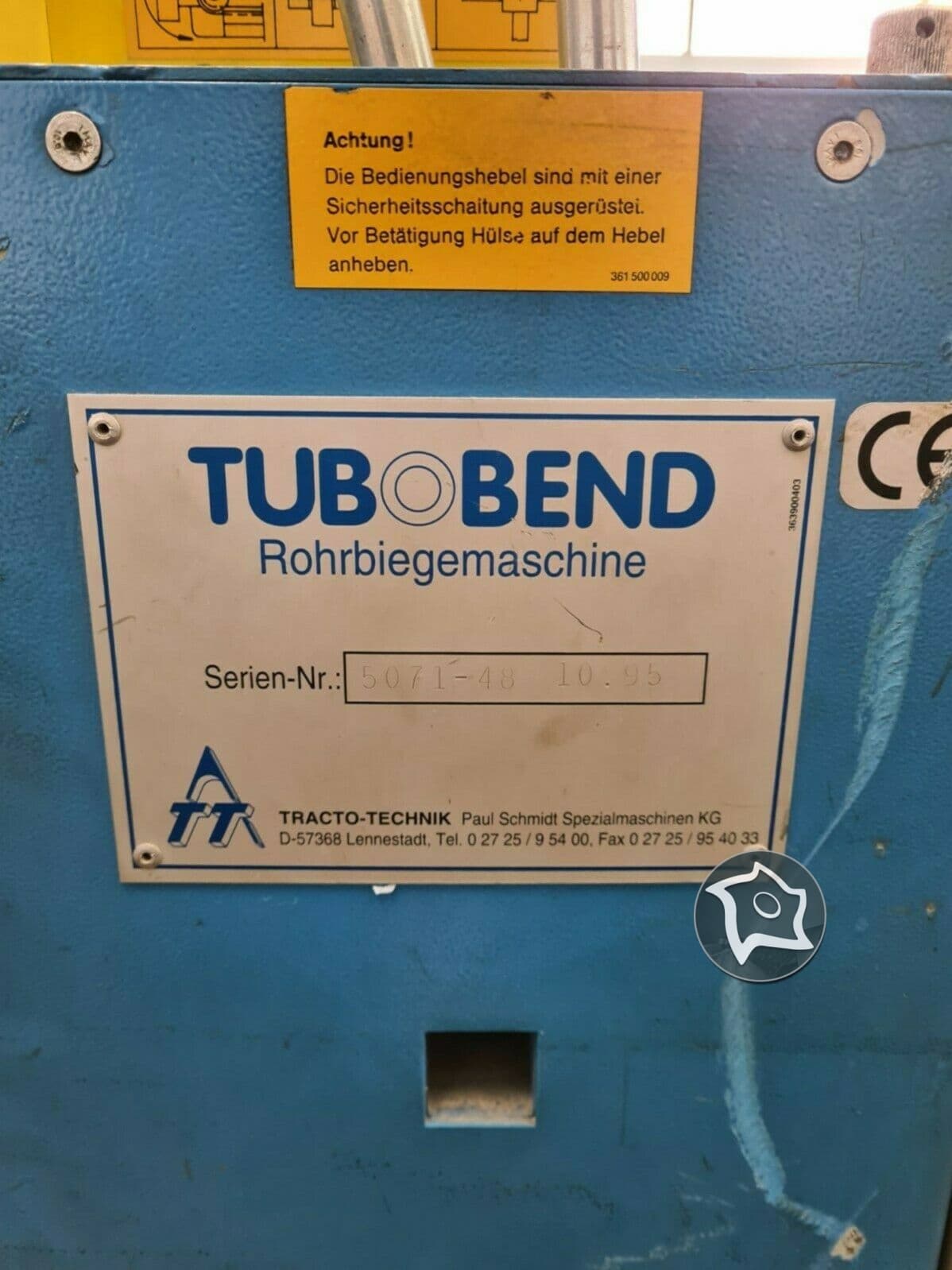 Трубогиб TRACTO-TECHNIK TUBOBEND 48-ID14550