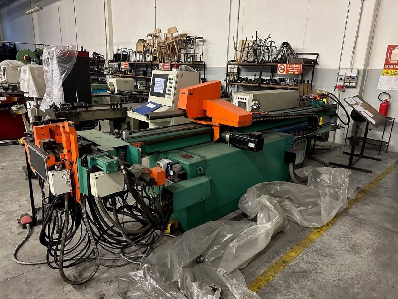 Трубогибочный станок с ЧПУ Pedrazzoli Bend Master 42 MRV IMS pipe bending machine-ID17493