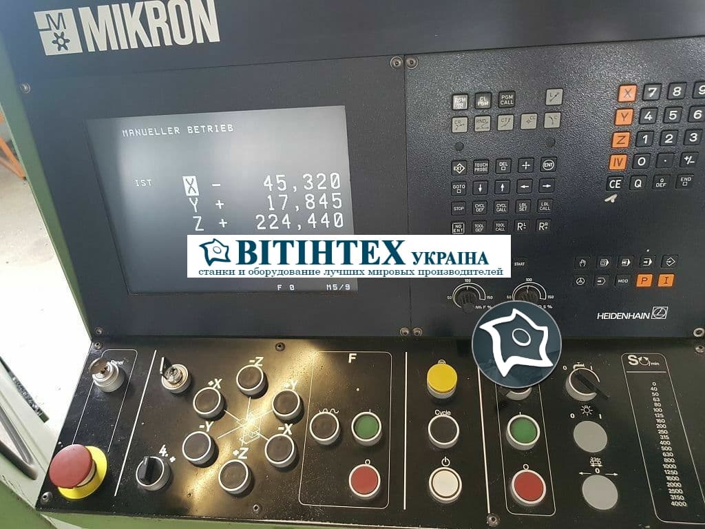 Универсально-фрезерный обрабатывающий станок с ЧПУ MIKRON WF 31 D-ID12808