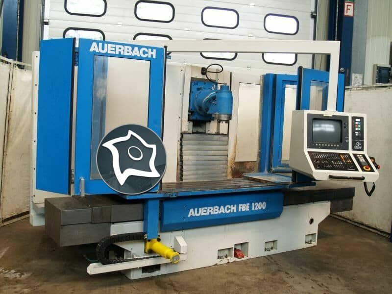 Универсально-фрезерный станок с ЧПУ AUERBACH FBE 1200-ID16023