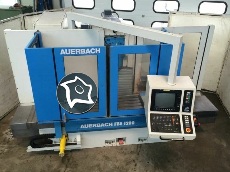 Универсально-фрезерный станок с ЧПУ AUERBACH FBE 1200-ID16023