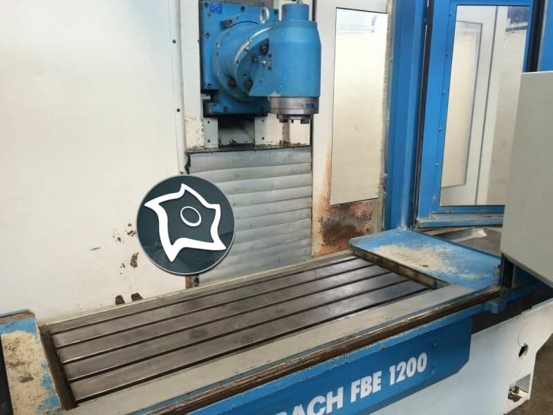 Универсально-фрезерный станок с ЧПУ AUERBACH FBE 1200-ID16023