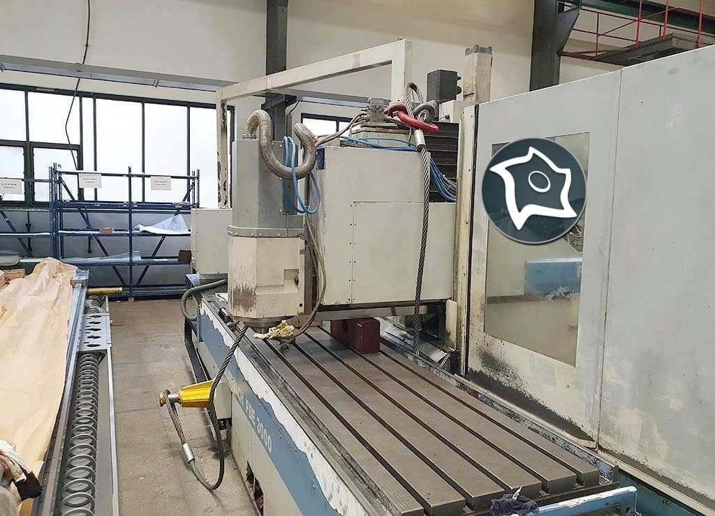 Универсально-фрезерный станок с ЧПУ AUERBACH FBE 3000-ID15776