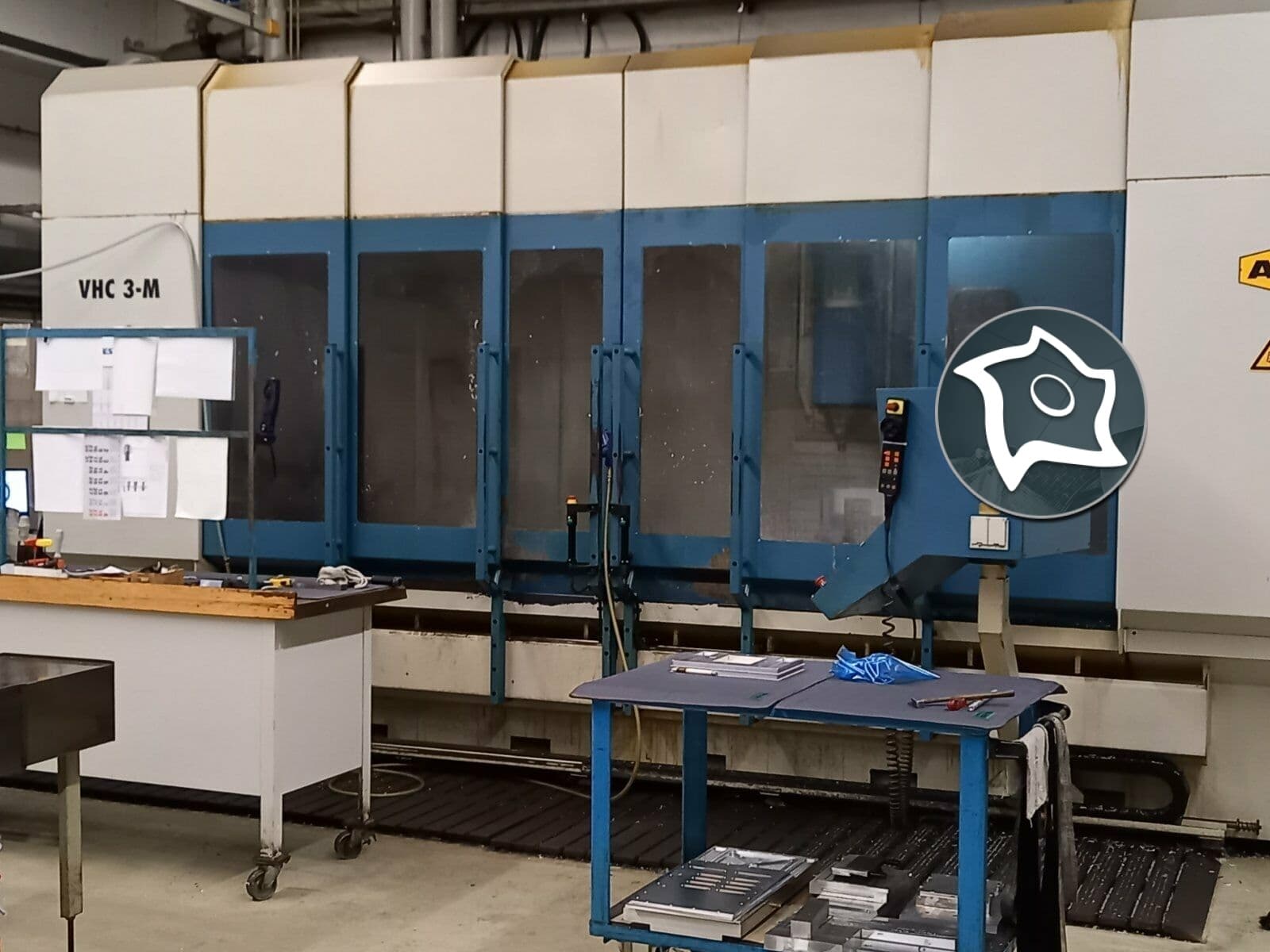 Универсально-фрезерный станок с ЧПУ AXA VHC 3 - 3000 M-ID14278