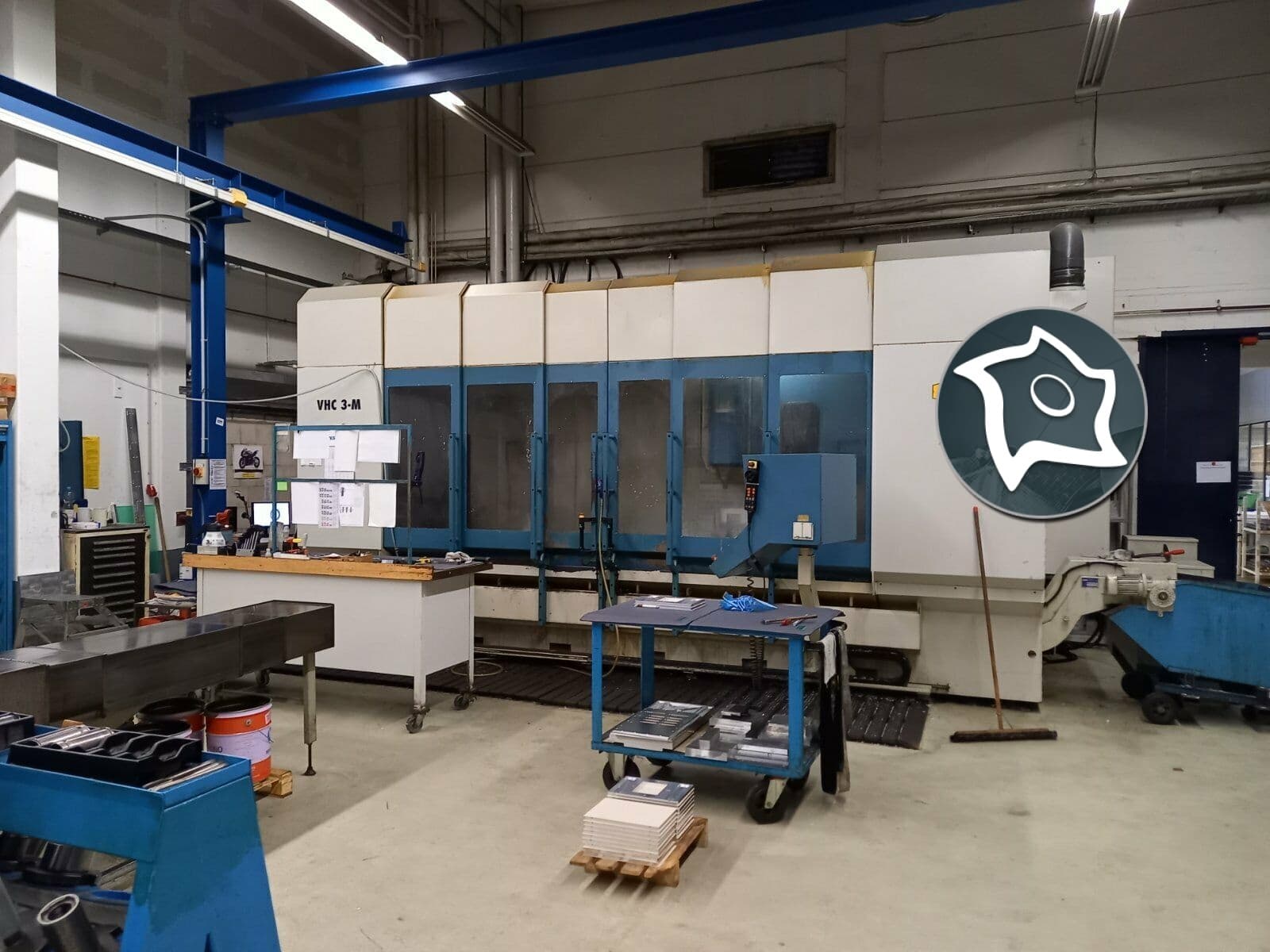 Универсально-фрезерный станок с ЧПУ AXA VHC 3 - 3000 M-ID14278