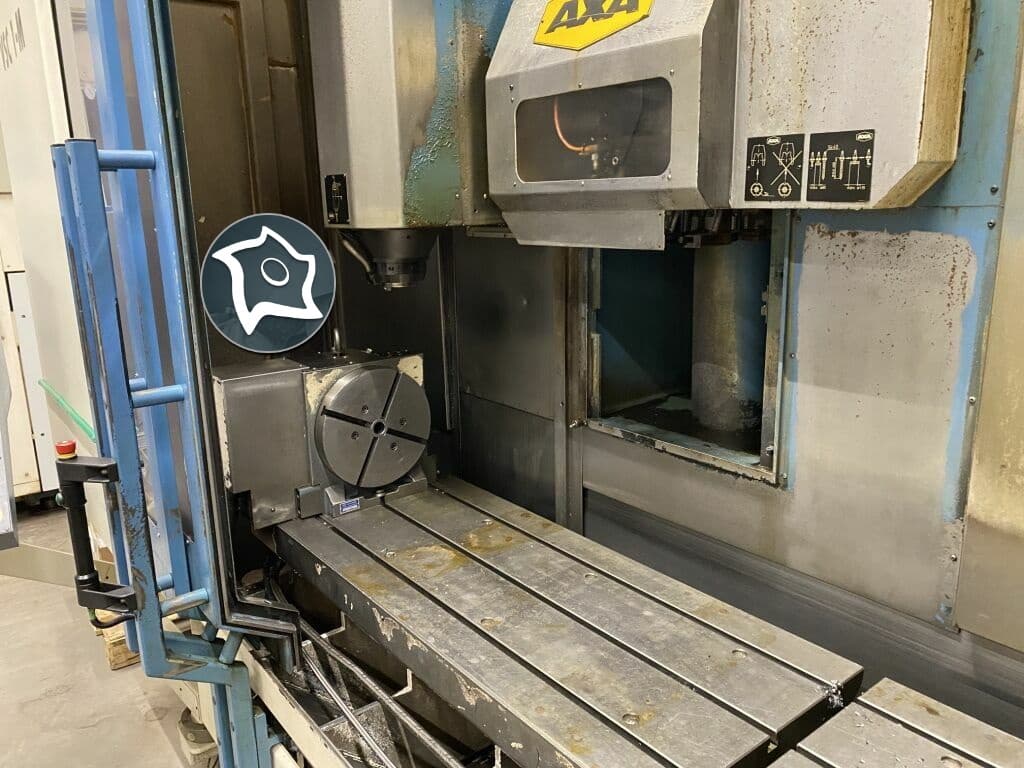 Универсально-фрезерный станок с ЧПУ AXA VSC-1 M/E-ID15740