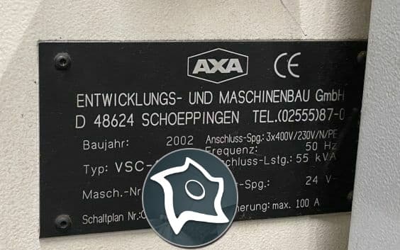 Универсально-фрезерный станок с ЧПУ AXA VSC-1 M/E-ID15740