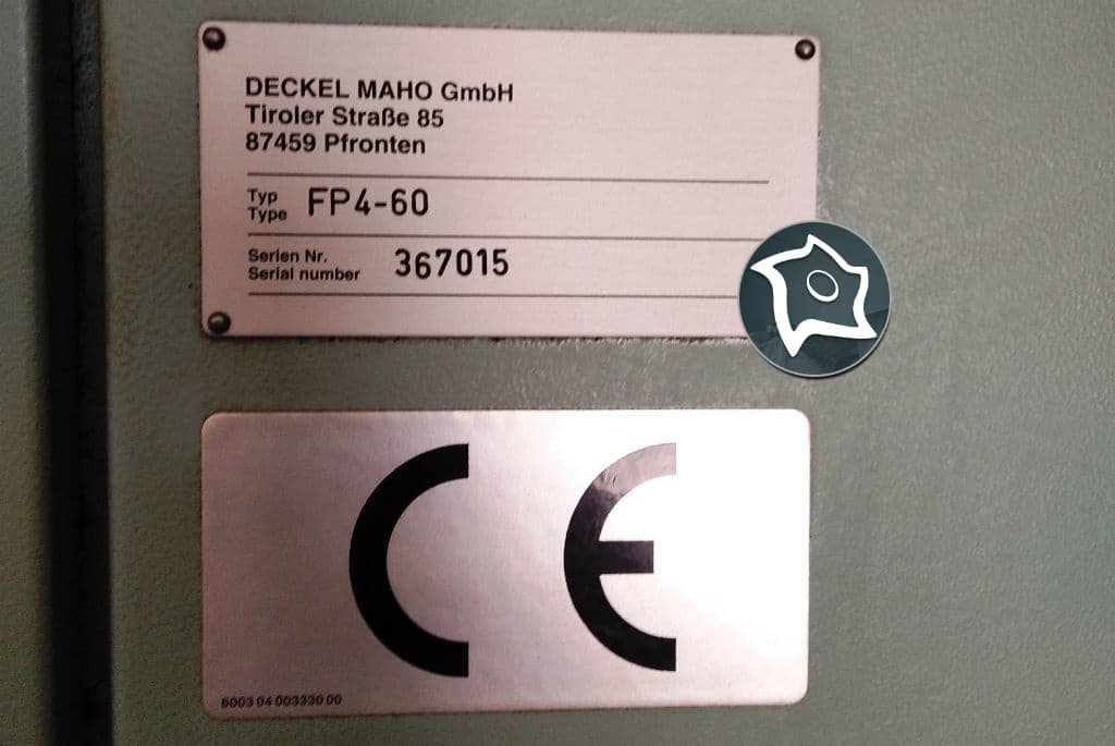 Универсально-фрезерный станок с ЧПУ DECKEL FP 4-60-ID14357
