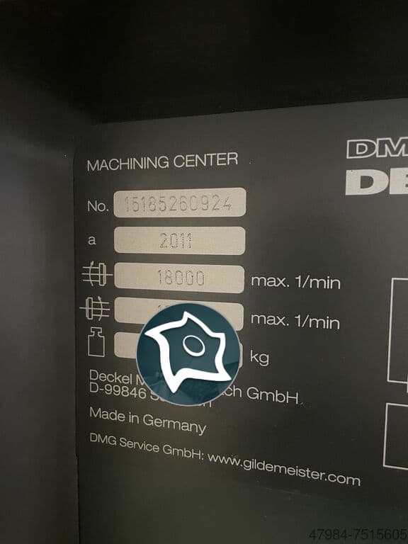 Универсально-фрезерный станок с ЧПУ DECKEL MAHO DMF 260-ID16805