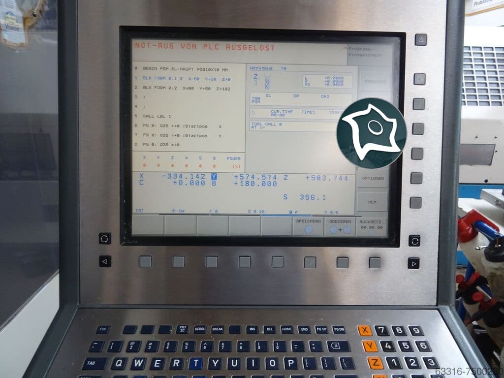 Универсально-фрезерный станок с ЧПУ Deckel Maho DMU 60 P -ID16784