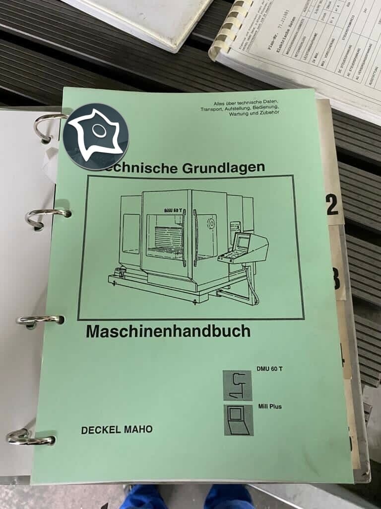 Универсально-фрезерный станок с ЧПУ Deckel Maho DMU 60 T-ID14215