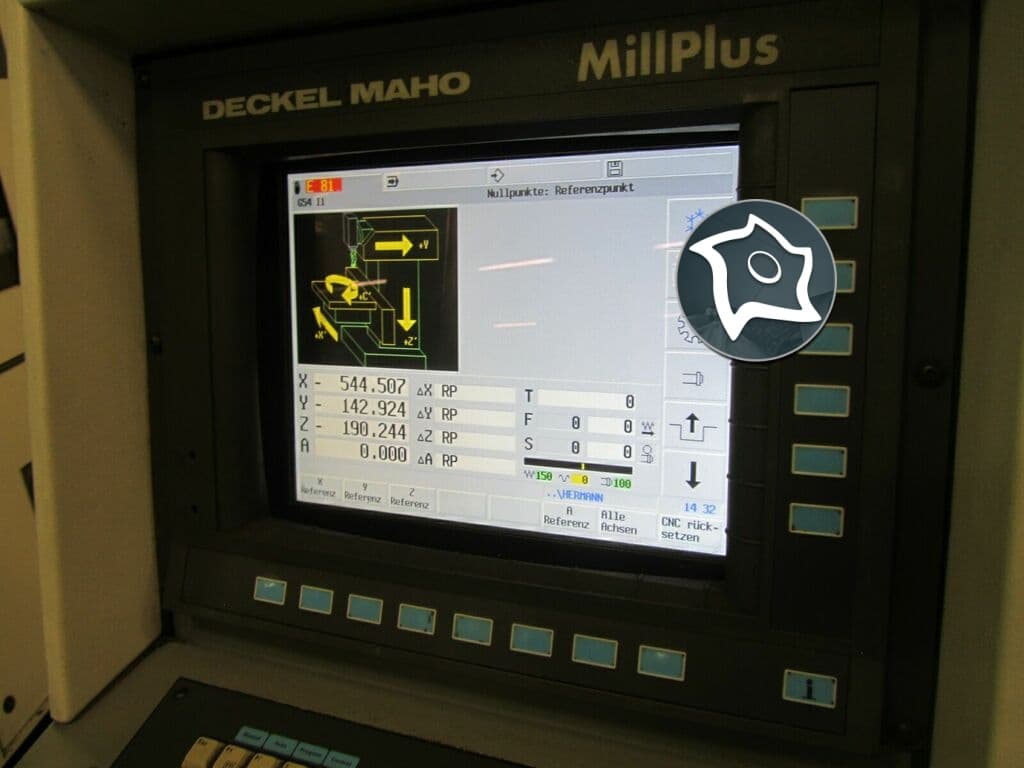 Универсально-фрезерный станок с ЧПУ Deckel Maho DMU 60 T-ID15104