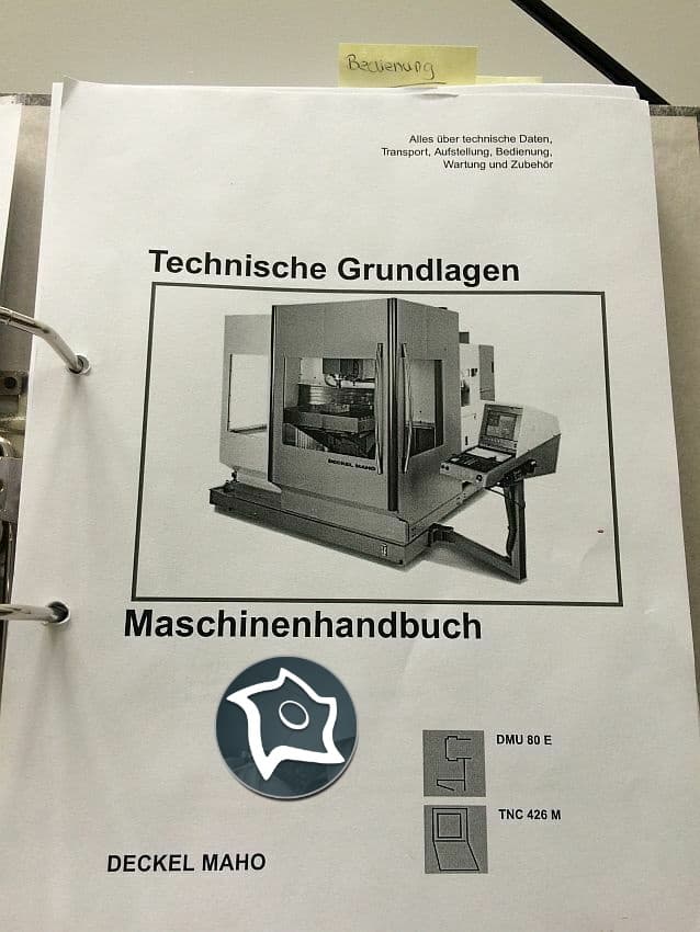 Универсально-фрезерный станок с ЧПУ Deckel Maho DMU 80 E-ID15782