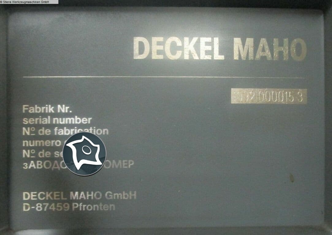 Универсально-фрезерный станок с ЧПУ Deckel Maho DMU 80 T-ID15667