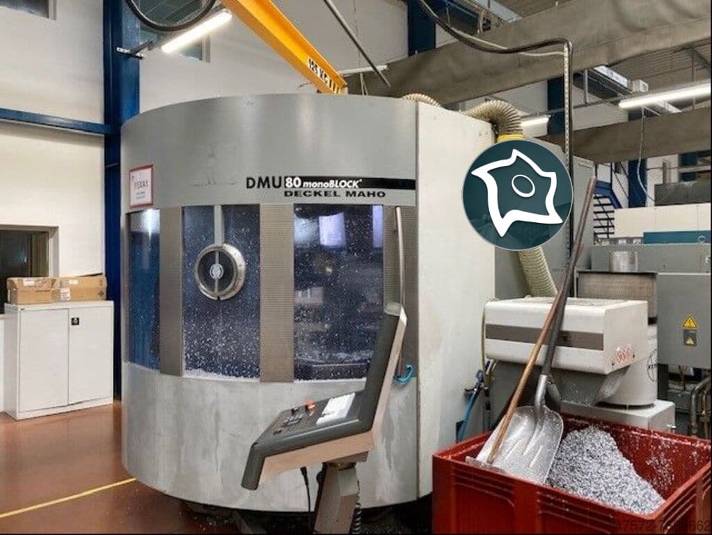 Универсально-фрезерный станок с ЧПУ DMG DECKEL MAHO DMU 80 MONOBLOCK-ID16911