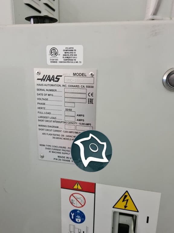 Универсально-фрезерный станок с ЧПУ HAAS UMC 1000-ID16707