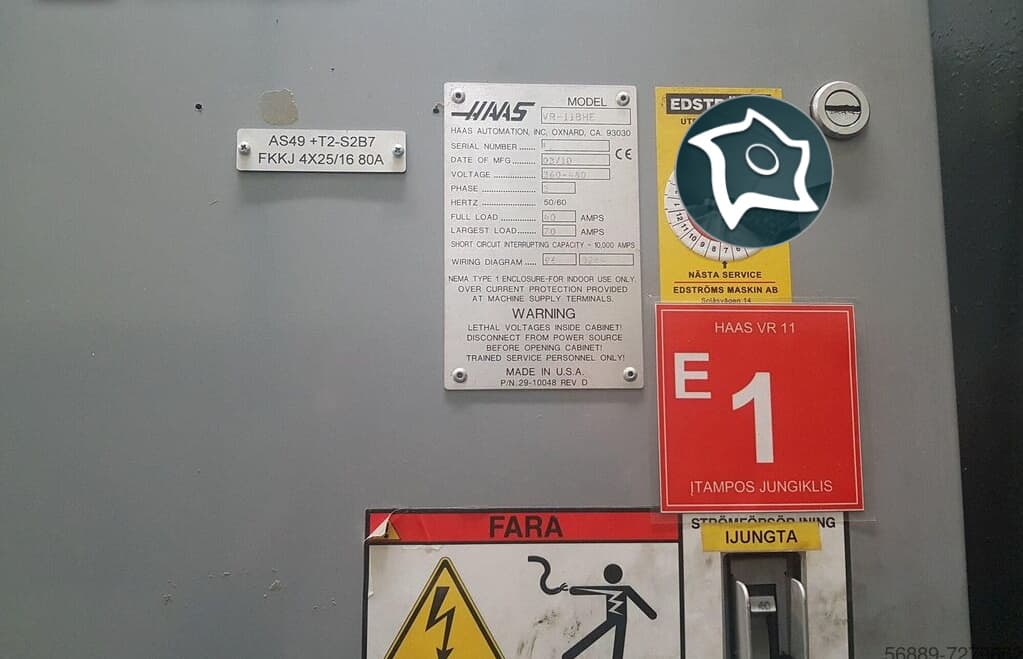 Универсально-фрезерный станок с ЧПУ HAAS VR–11 BHE-ID16718
