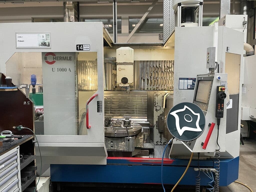 Универсально-фрезерный станок с ЧПУ HERMLE U 1000-A-ID15424
