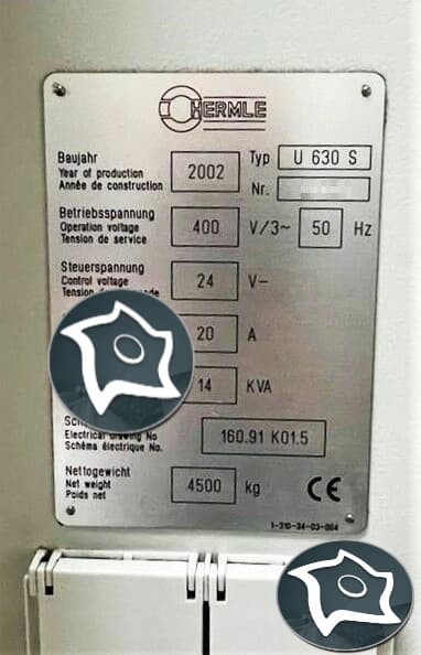 Универсально-фрезерный станок с ЧПУ HERMLE U 630 S-ID16305