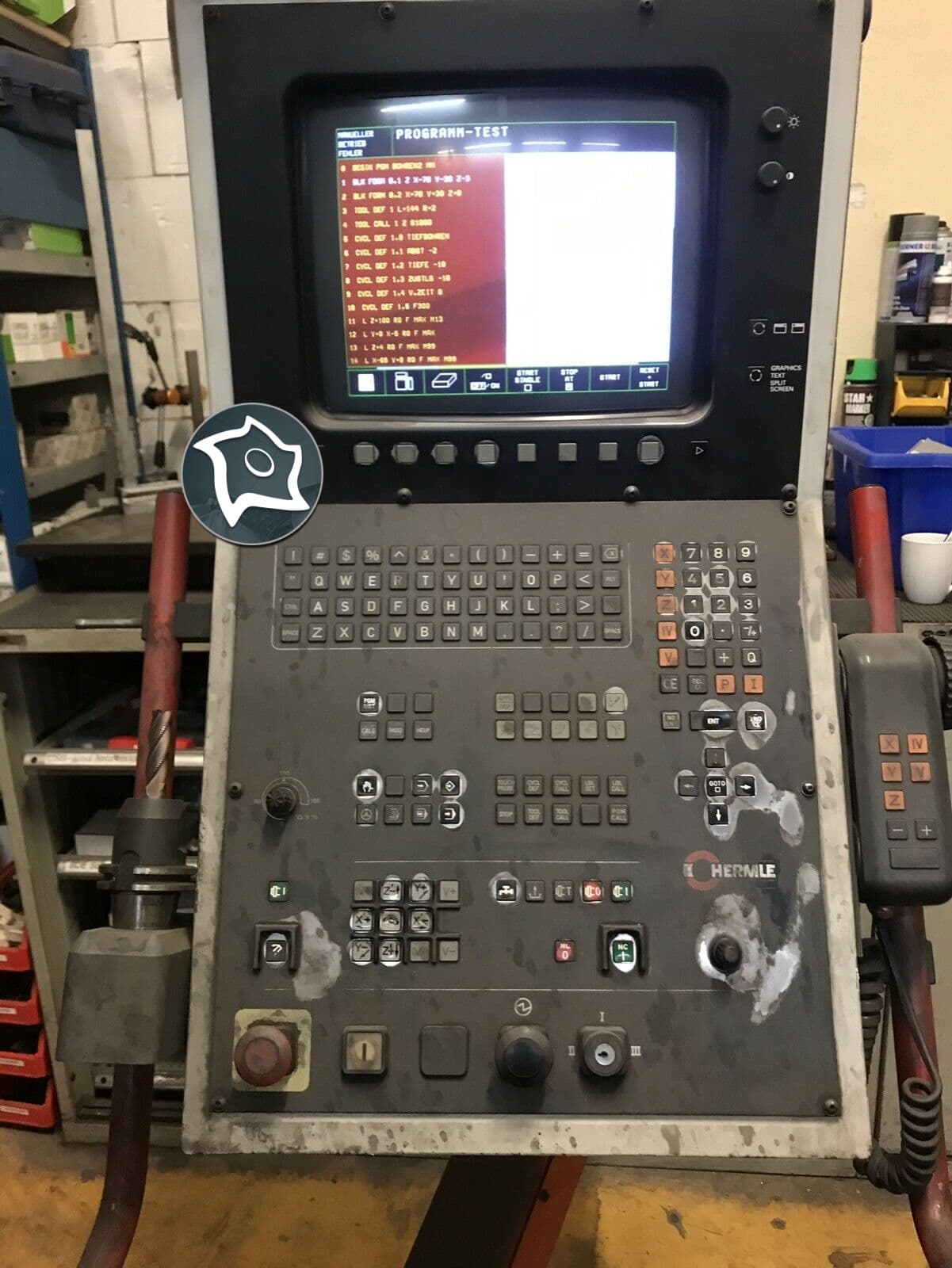 Универсально-фрезерный станок с ЧПУ Hermle UWF 1002 S -ID14879